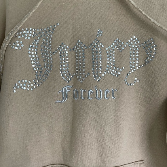 Juicy Couture Forever 21 Jewel Hoodie Size Large - Picture 3 of 6